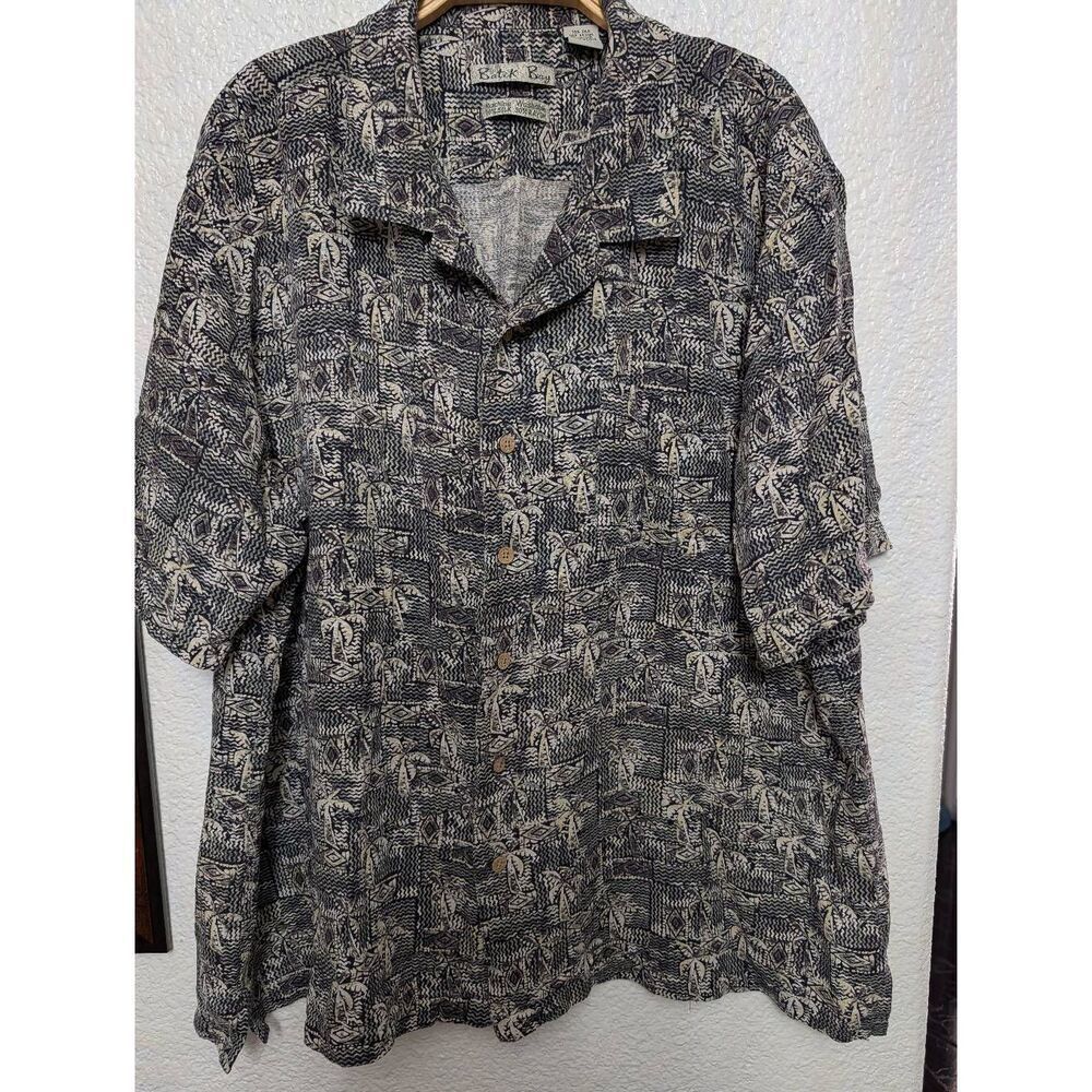 Batik bay summer button down shirt for men size xxl